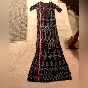 Assuit Egyptian Silver Vintage Dress